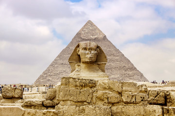 Sphinx and the Great Pyramid