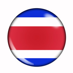 Button flag of Costa Rica