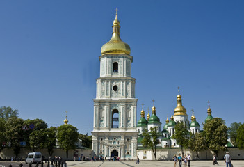 Fototapeta na wymiar Kiev, Sofiyskiy cathedral