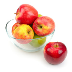 apples in a glass