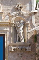 De Monti Castle of Corigliano d'Otranto. Puglia. Italy.