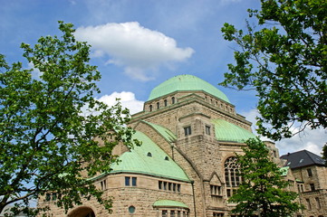 Fototapeta na wymiar Stara Synagoga w Essen (Ruhr)