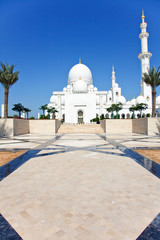 Fototapeta premium Sheik Zayed Moschee Abu Dhabi