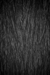 black crumpled canvas background