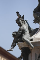 Bologna,Piazza e fontana del Nettuno