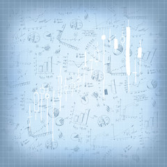 Abstract successful business background. Vector, EPS 10