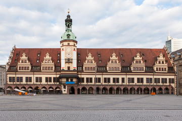 Rathaus (Town hall) in Leipzig