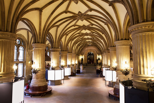 Inside Rathaus (Town hall), Hamburg,,,