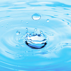 Fototapeta na wymiar Water drop