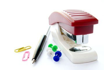 writing subjects on a white background