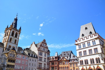 Trier, view of the main market square