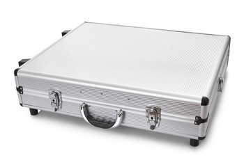 Metal suitcase