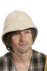 Portrait of a young man