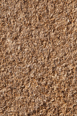 The texture of compressed sawdust