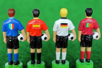 Fototapeta premium Italien Spanien Deutschland Portugal