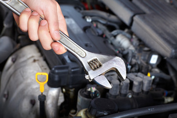Auto service.