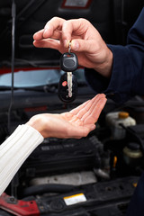 Car keys.
