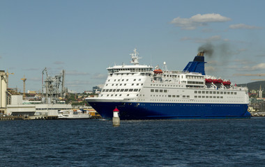 Fototapeta na wymiar Oslo port
