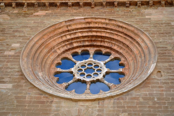 Rosette of the Cathedral of St. Mary of La Seu Vella