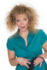 durchschlagendes hairsyling