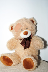 sick teddy bear