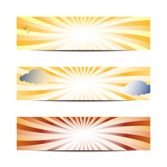 sun banners