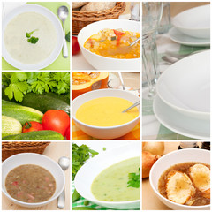 Soups Collage