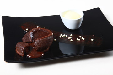 fondant au chocolat