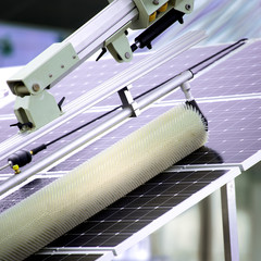 Reinigung Solarzellen