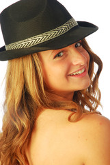 Woman with Hat 136