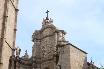Fototapeta na wymiar cattedrale di Valencia