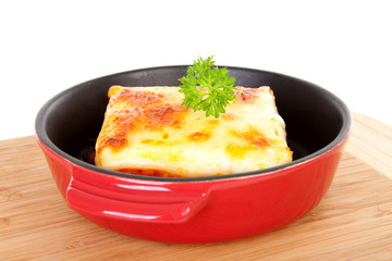 Fresh Lasagna dinner