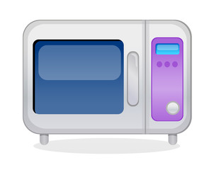 vector icon microwave