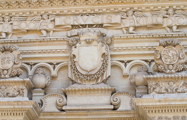 Obraz premium Basilica of Santa Croce. Lecce. Puglia. Italy.