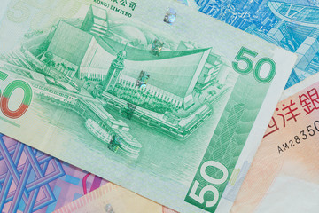 Hong Kong dollar bank notes
