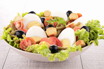 fresh vegetable salad