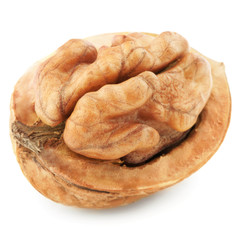 Walnut isolated on white background