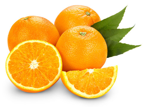 Orange isolated