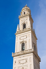Fototapeta na wymiar Cathedral Belltower. Lecce. Puglia. Italy.