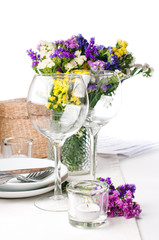 Festive table setting