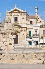 Fototapeta na wymiar View of Lecce. Puglia. Italy.
