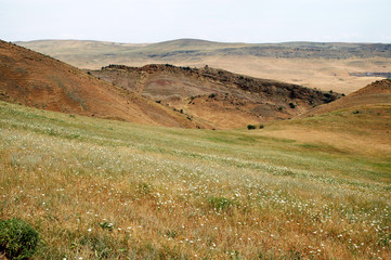 Obraz premium Red hills