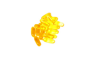 Cod liver oil omega 3 gel capsules