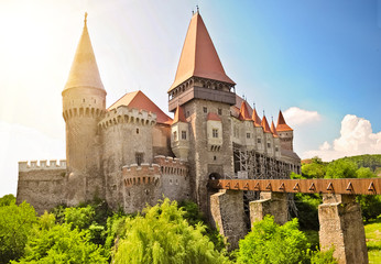 Gothic castle, Hunedoara