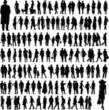 people silhouettes