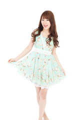 Beautiful young woman