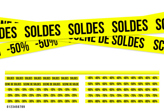 Rubans criminels de soldes