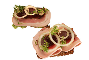 Danish open sandwiches
