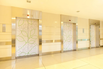 three elevators