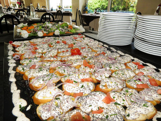 bruschetta con formaggio